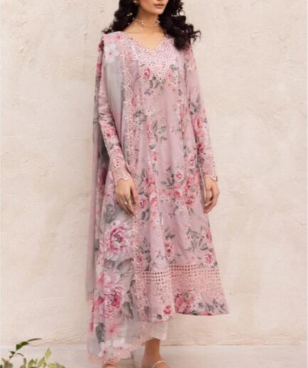AHAD WEARS IZNIK DIGITAL LAWN 3PC - AWIZ2511